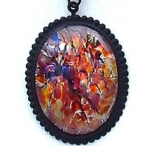 GASOLINE GLAMOUR CARNIVAL OPAL NECKLACE
